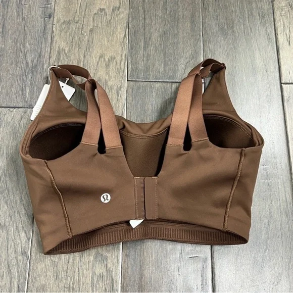 Lululemon NWT In Alignment Bra *Light Support, D–G Cups Java - Picture 4 of 10